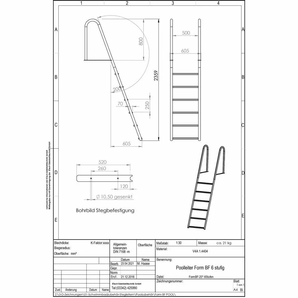 Datenblatt_BF6 Poolleiter-BF6-technische Daten