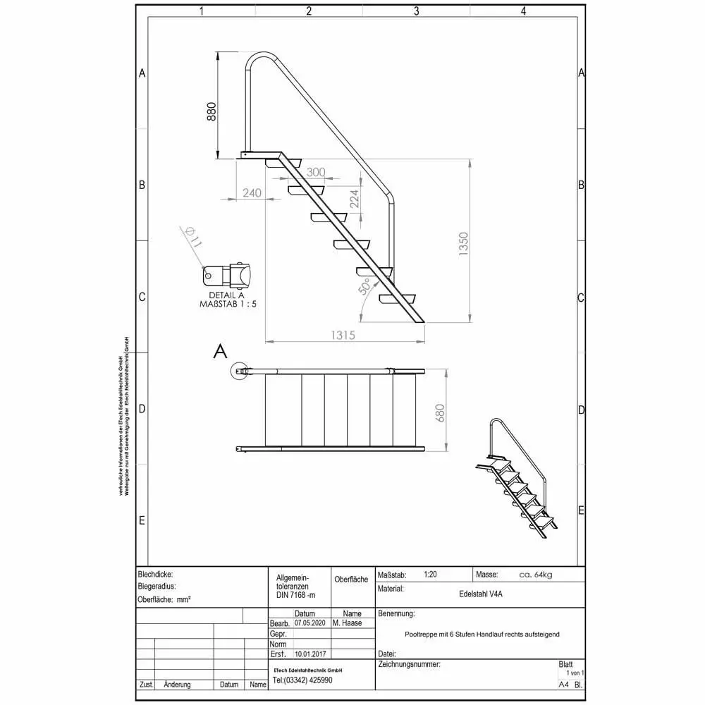 Datenblatt_6R Pooltreppe-technische Daten